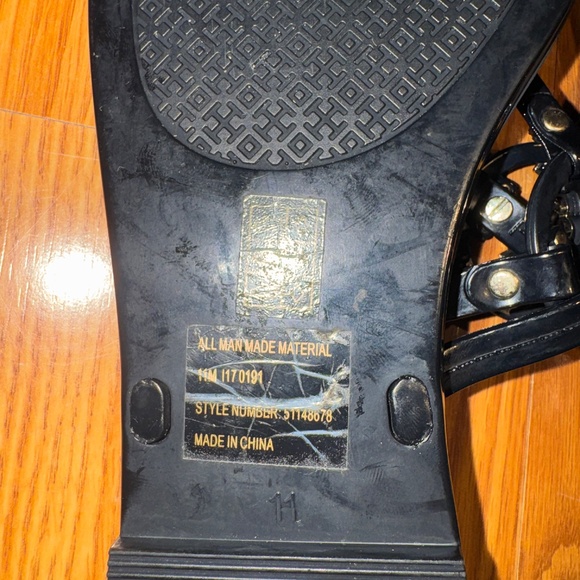 Tory Burch Mini Logo Jelly Flip Flops – Women’s Size 11 – Barely Worn - Picture 3 of 4